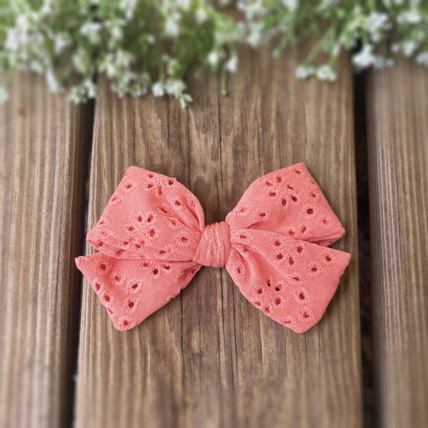 Coral Eyelet