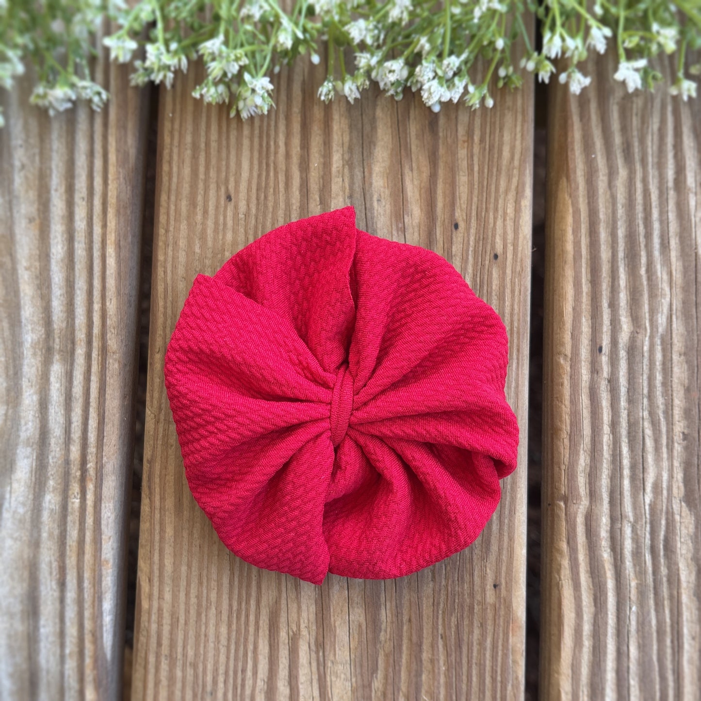 Red - Big Messy Bow