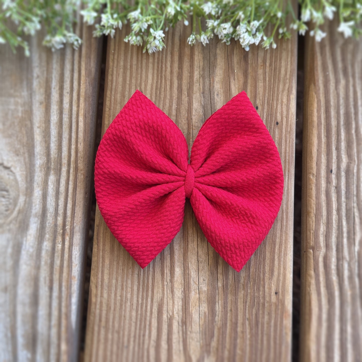 Red - Big Bow