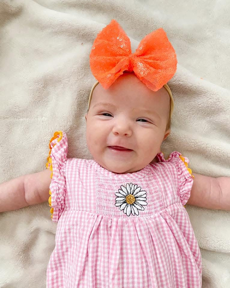 Orange Sequin