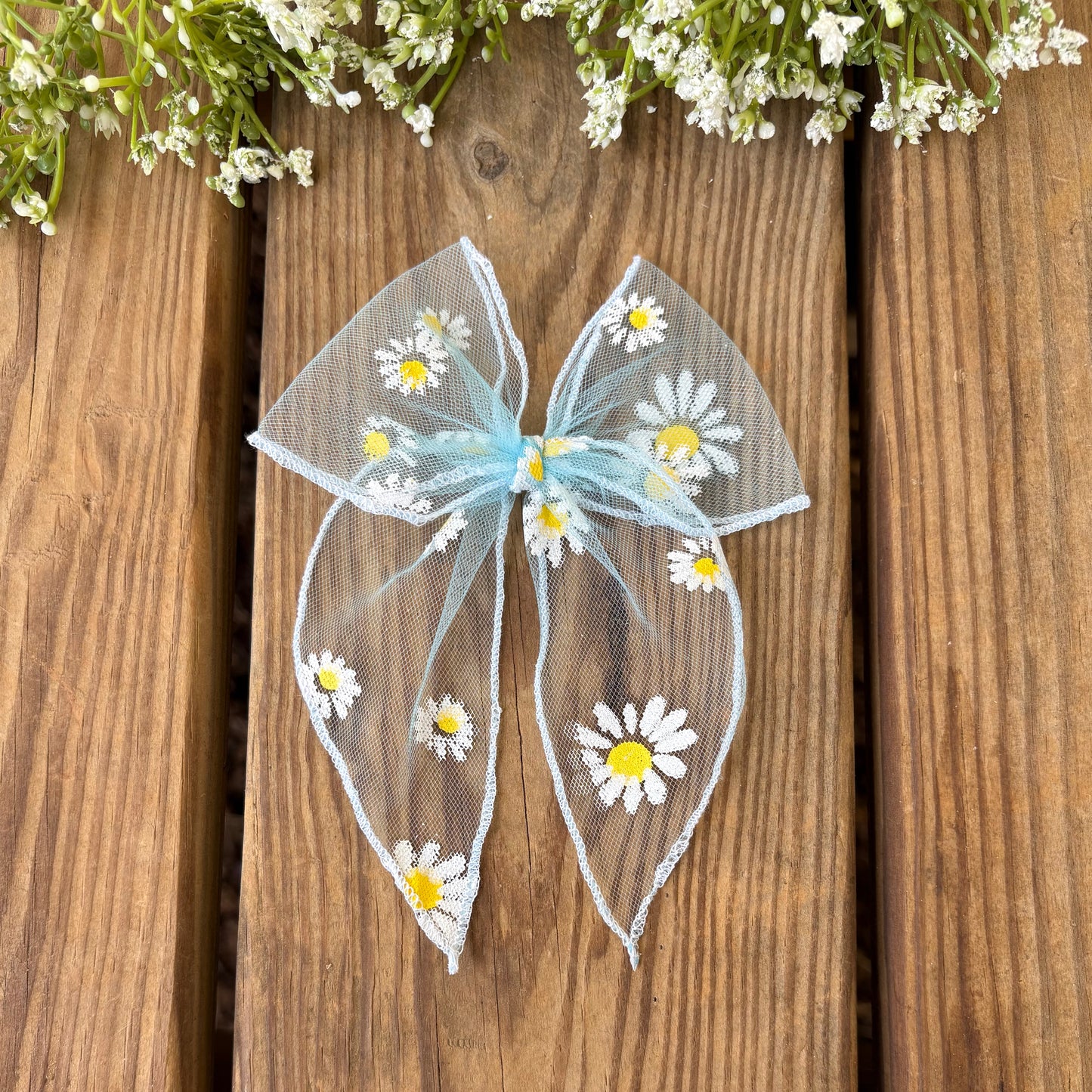Blue Daisy Mesh
