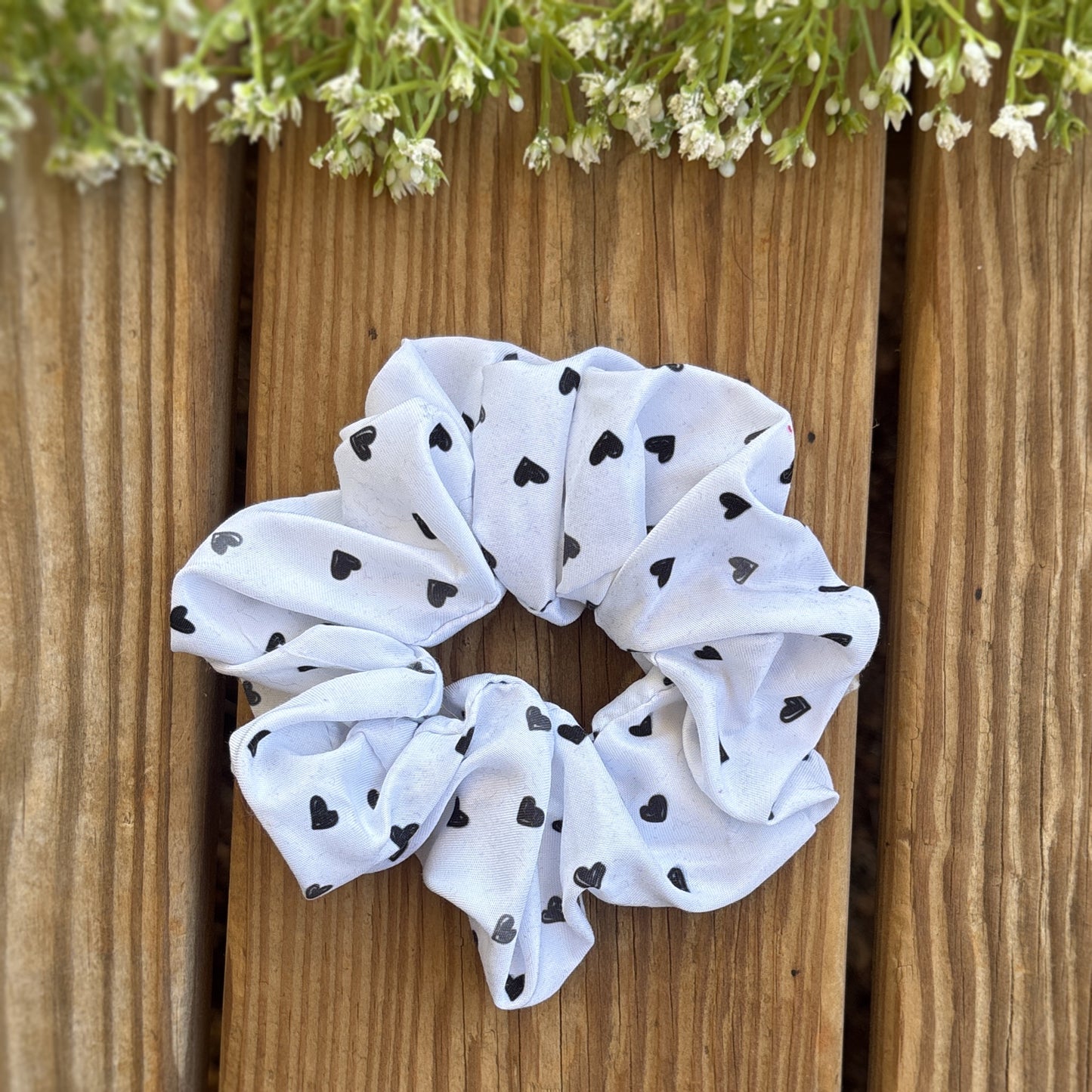 Mini Hearts - Scrunchie