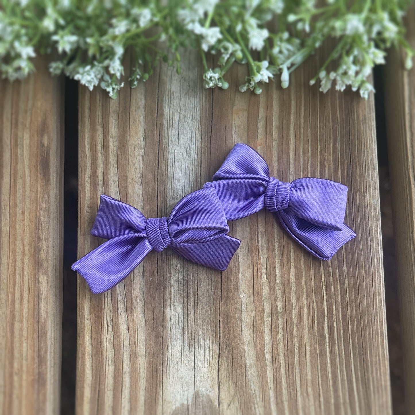 Lilac Satin - Micro Schoolgirls