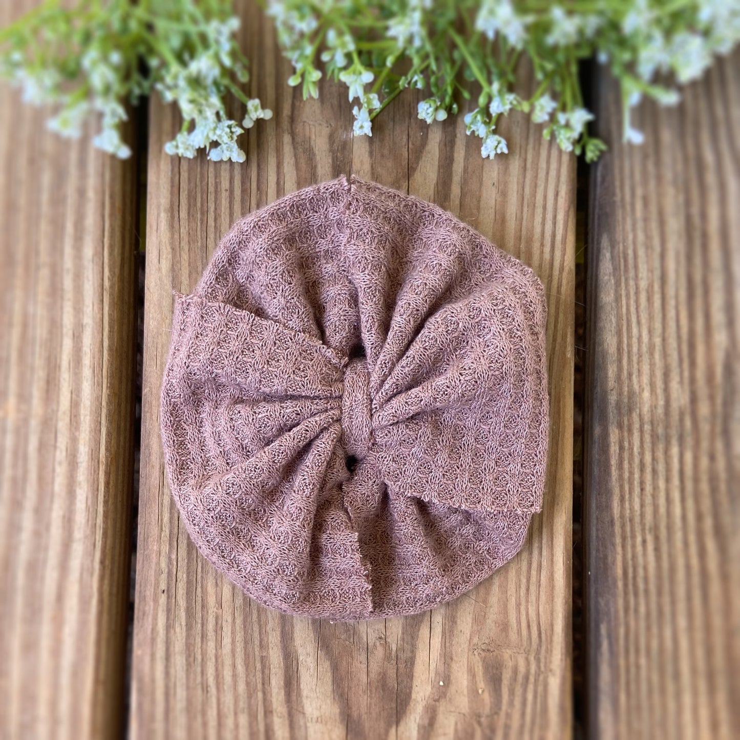Tobacco Waffle Knit