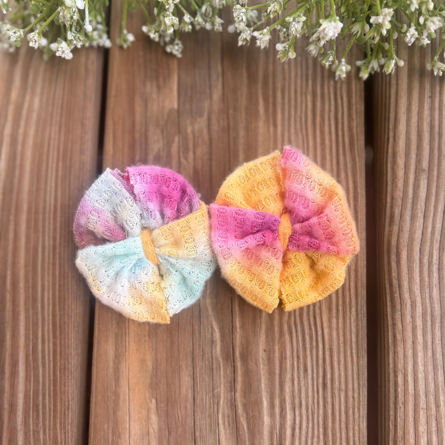 Tie Dye - Waffle Knit