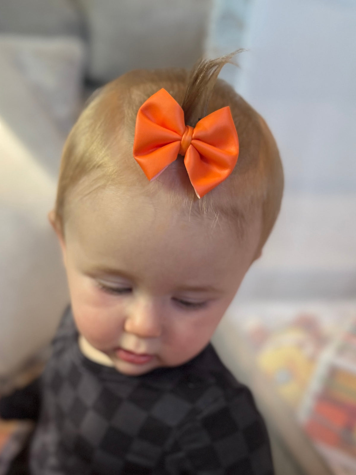 Orange Pleather