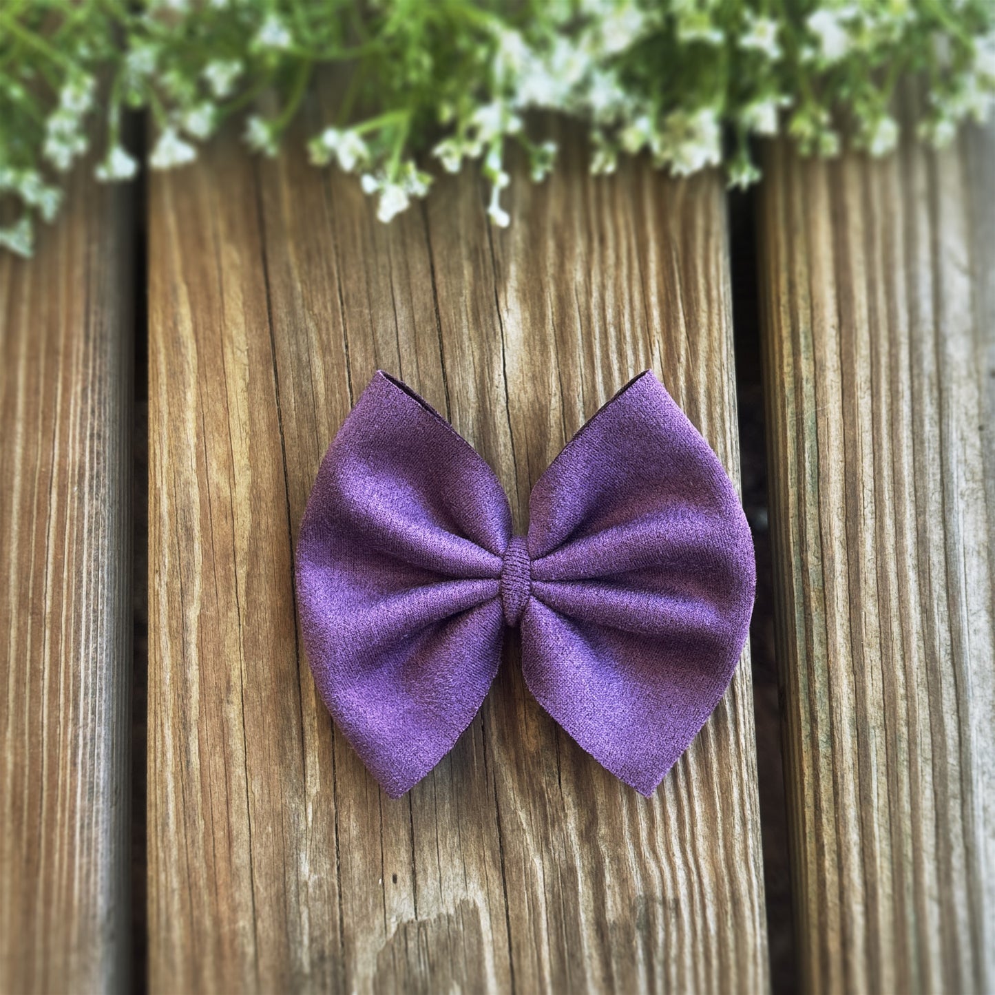 Dusty Purple - Small Bow