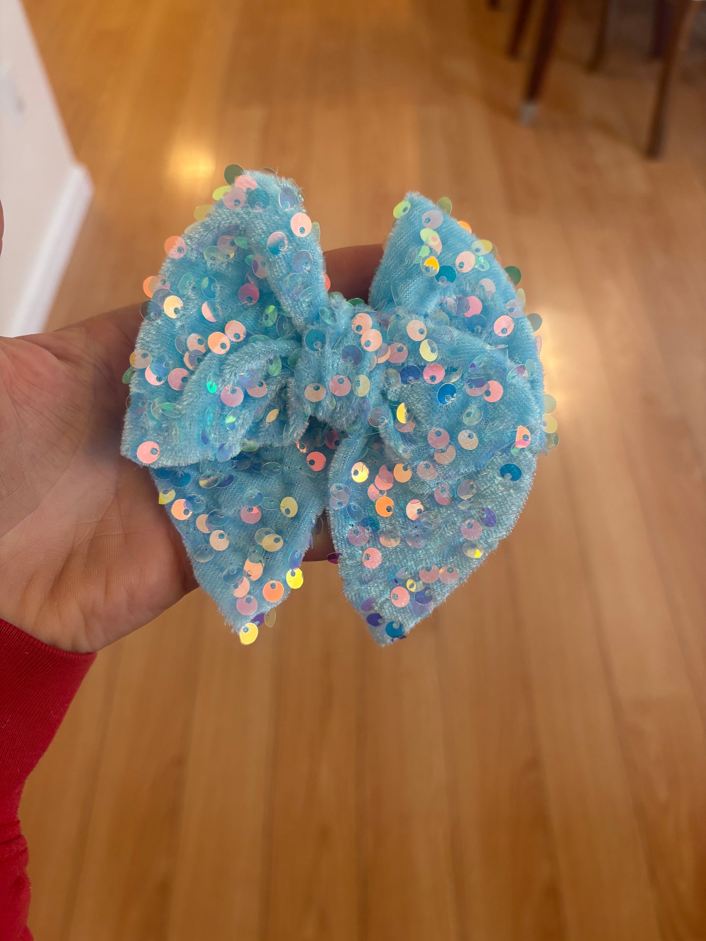 Electric Blue Sequins