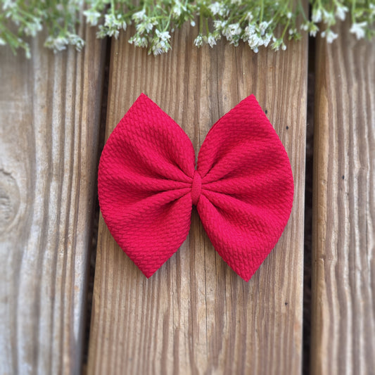 Red - Big Bow