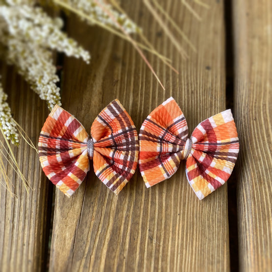 Orange Plaid