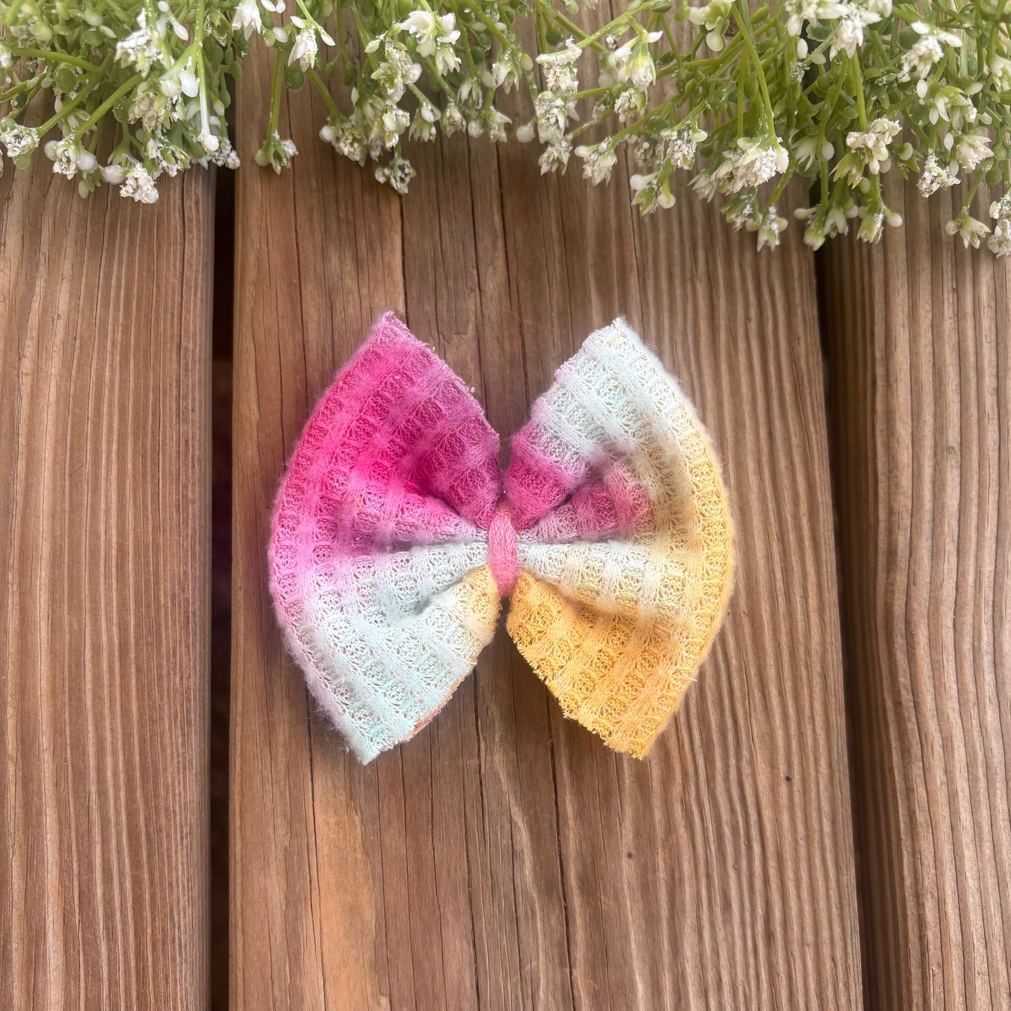 Tie Dye - Waffle Knit