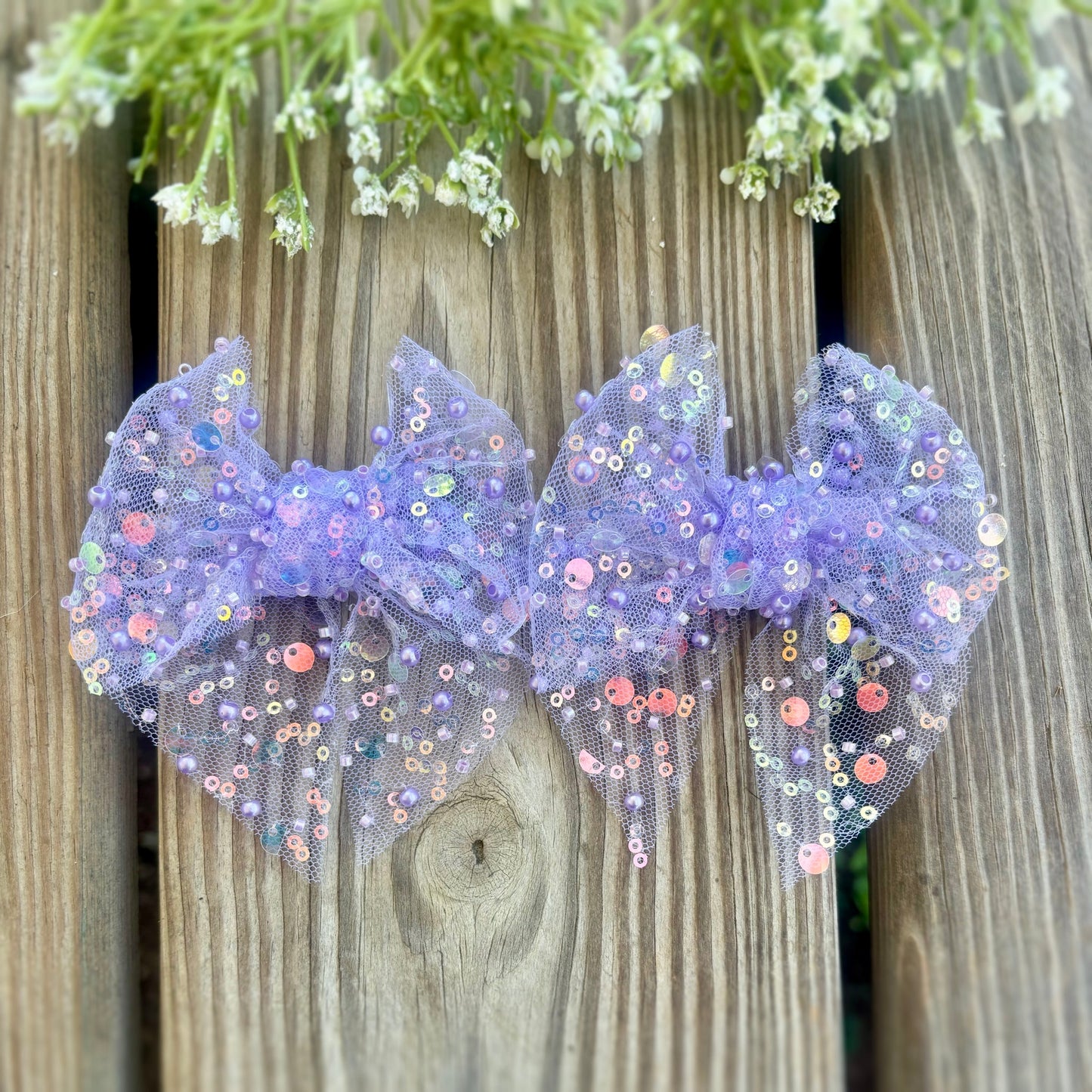 Lavender Pearl Mesh