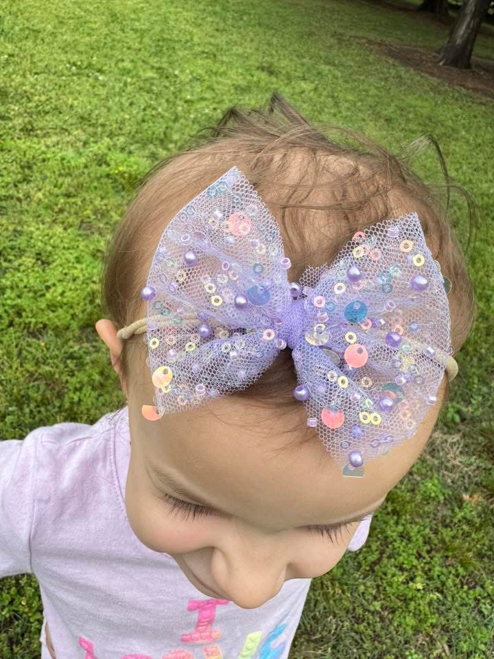 Lavender Pearl Mesh