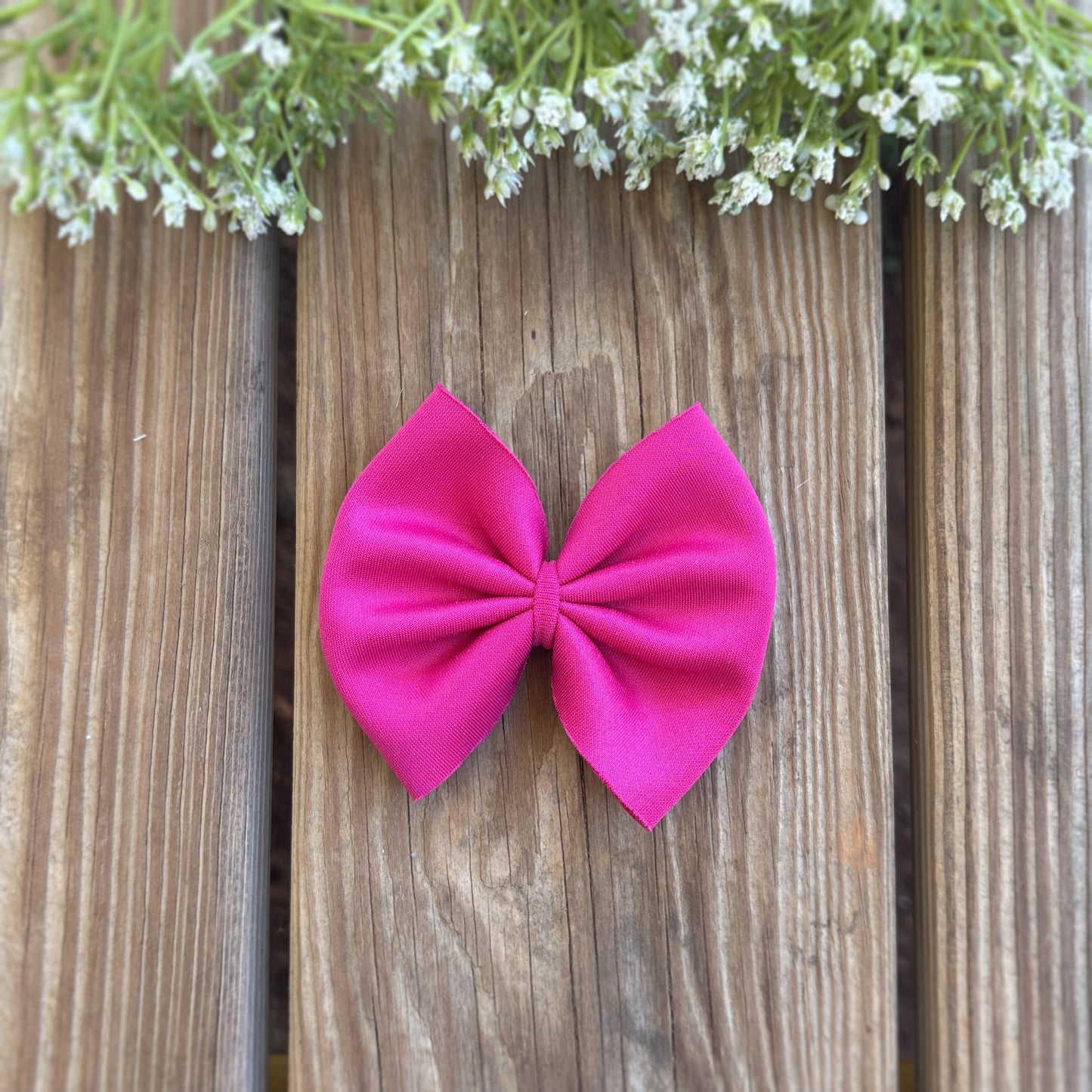 Hot Pink Scuba - Small Bow