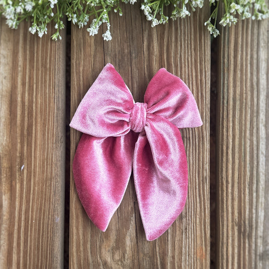 Dusty Pink Velvet - Sailor