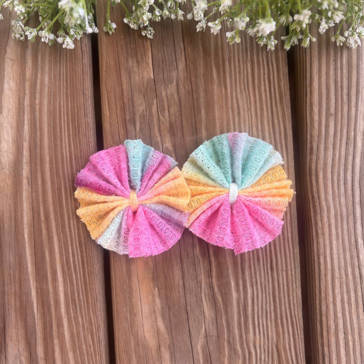 Tie Dye - Waffle Knit