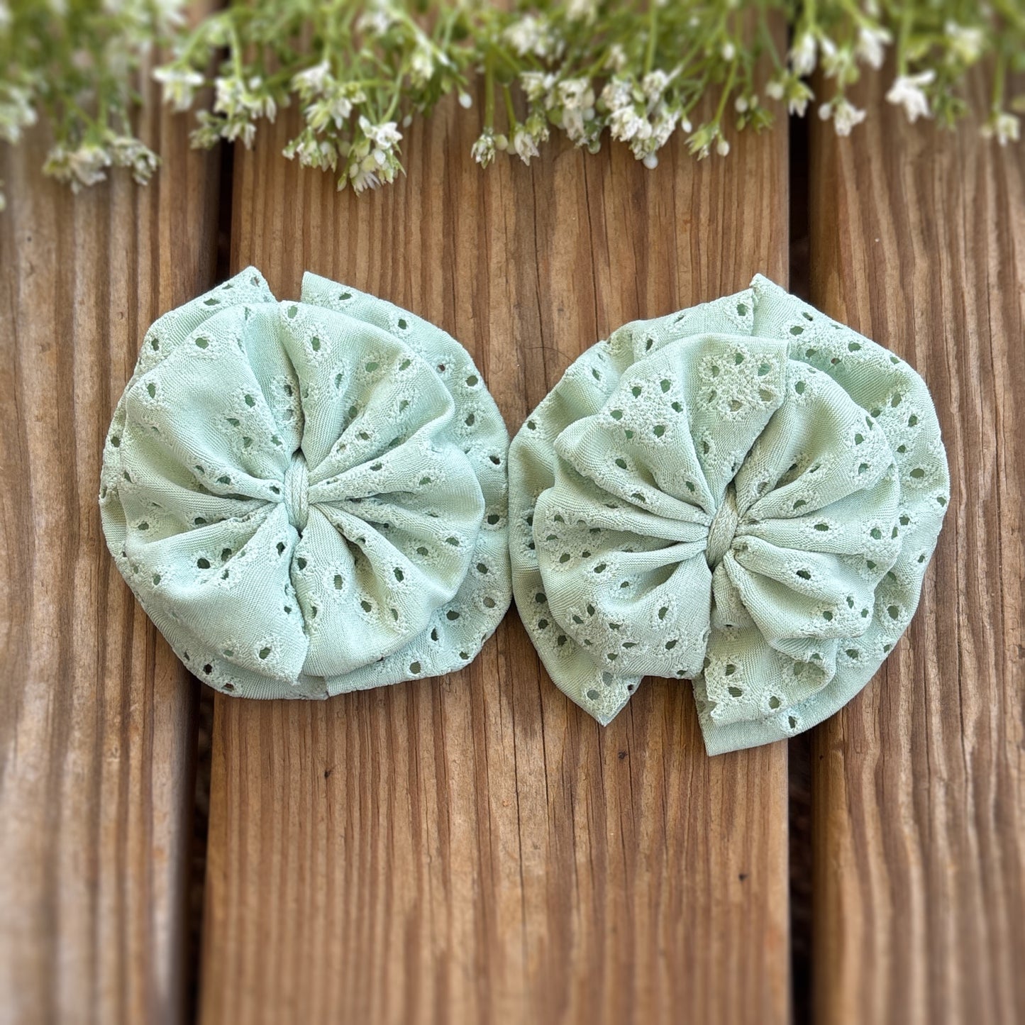Sage Eyelet - Texas Piggies