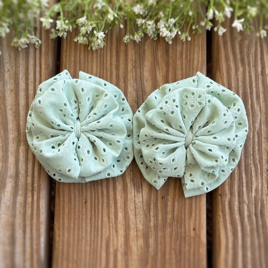Sage Eyelet - Texas Piggies