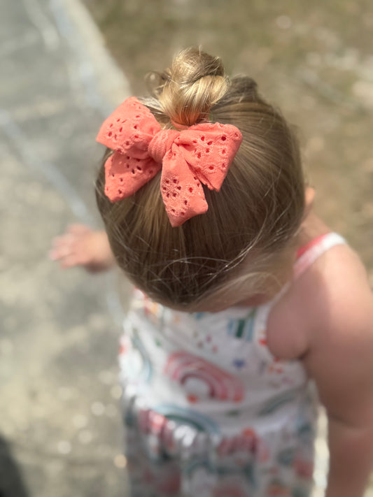 Coral Eyelet