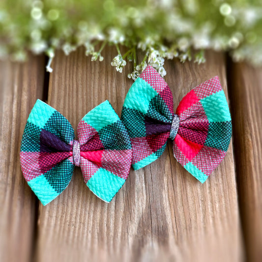 Red & Green Plaid - Piggies