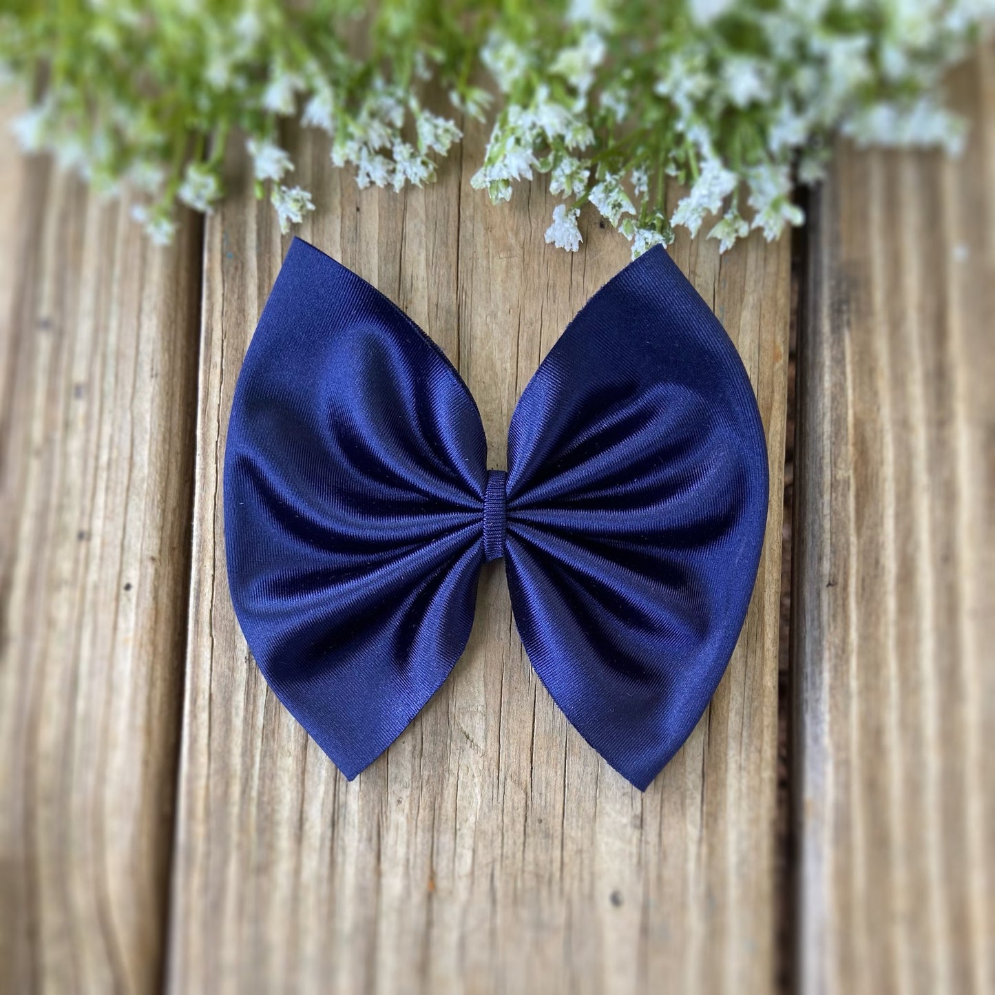 Navy Satin